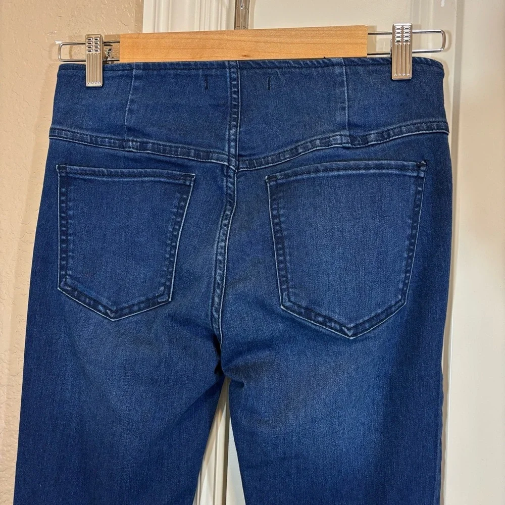 Free People Flare Jeans Pull On Bell Bottoms Womens Size 26 - Picture 7 of 11